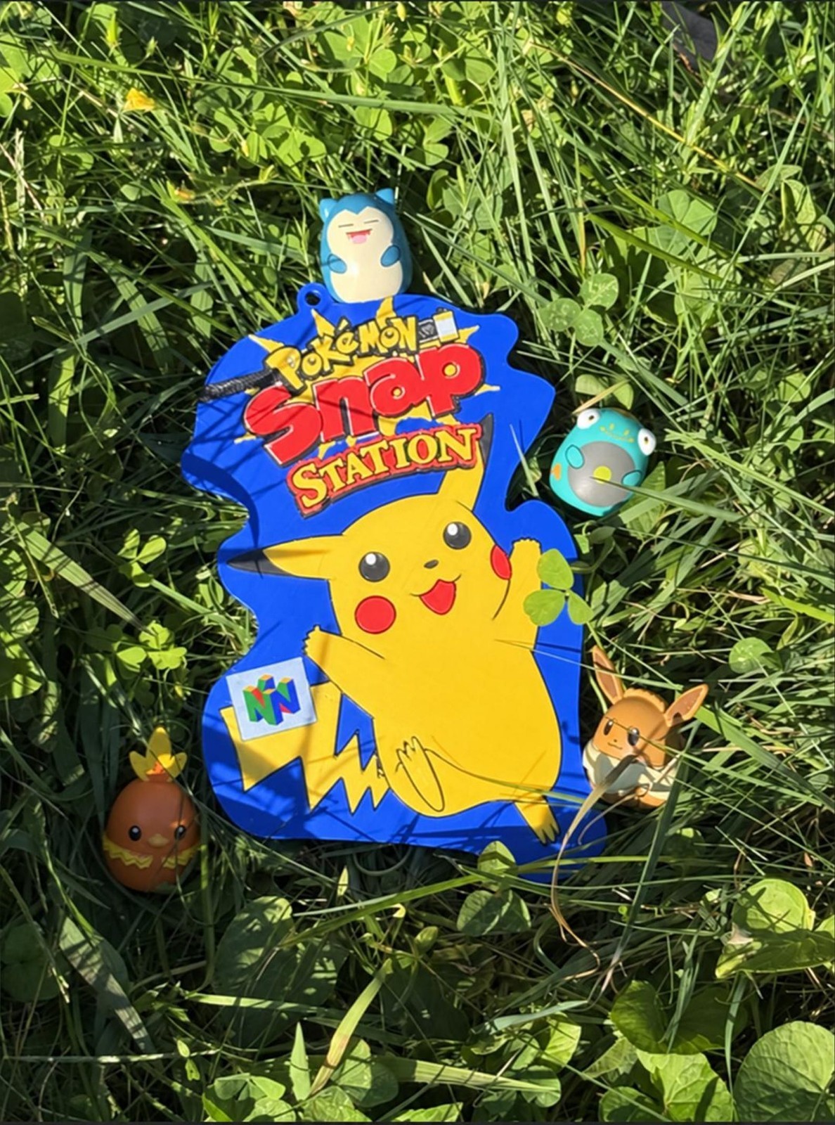 Pokemon Snap Station Keychain w/ Pikachu Replacement Reproduction Collectible