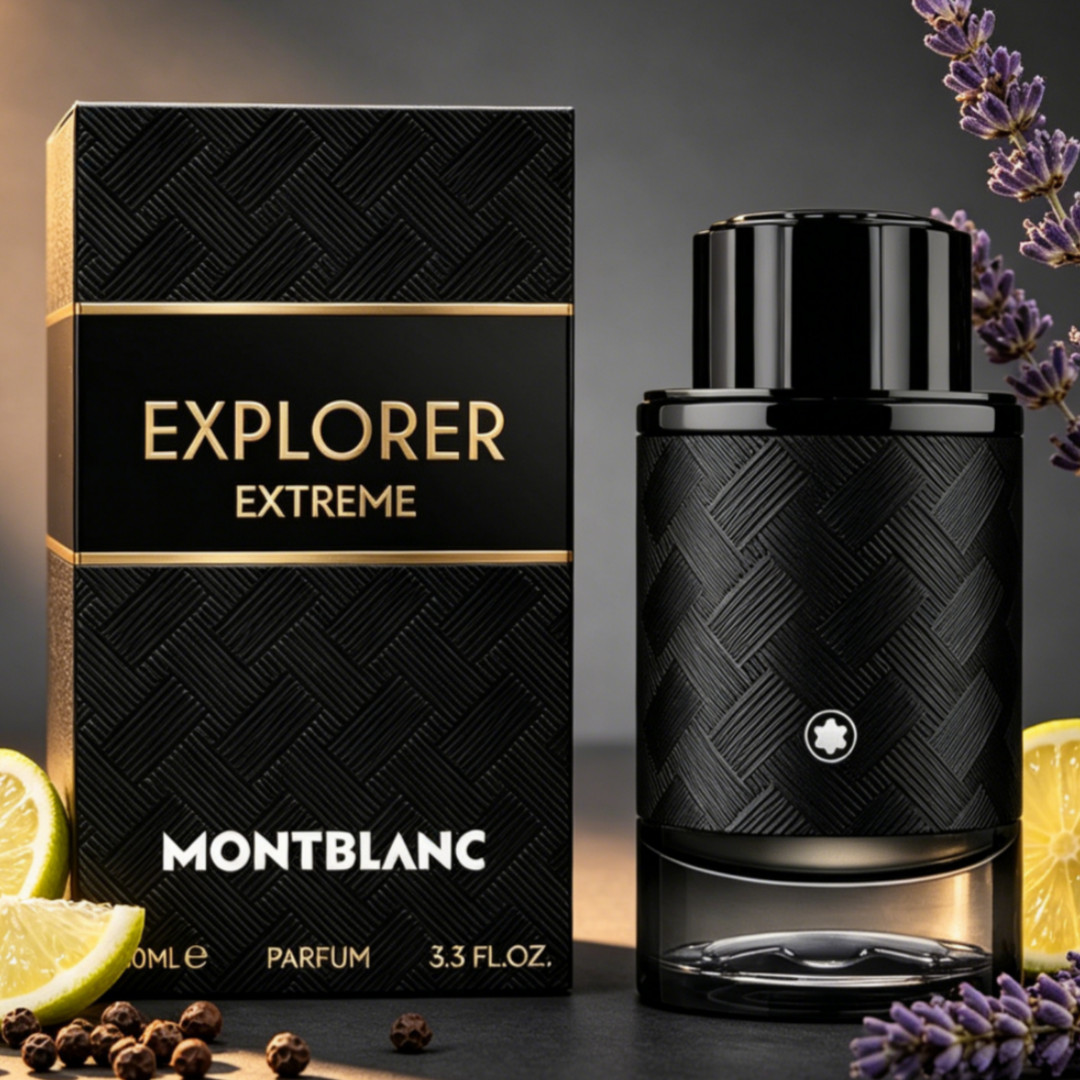 Mont Blanc Explorer Extreme 3.3 oz 100 ml Parfum for Men - New in Sealed Box