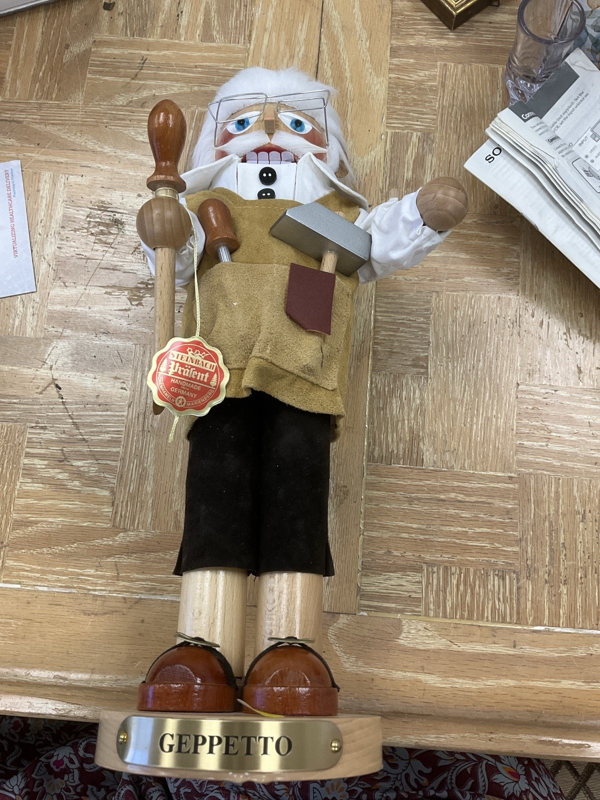 Vintage Steinbach Gepetto Nutcracker 16 Vintage Steinbach Gepetto Nutcracker 16
