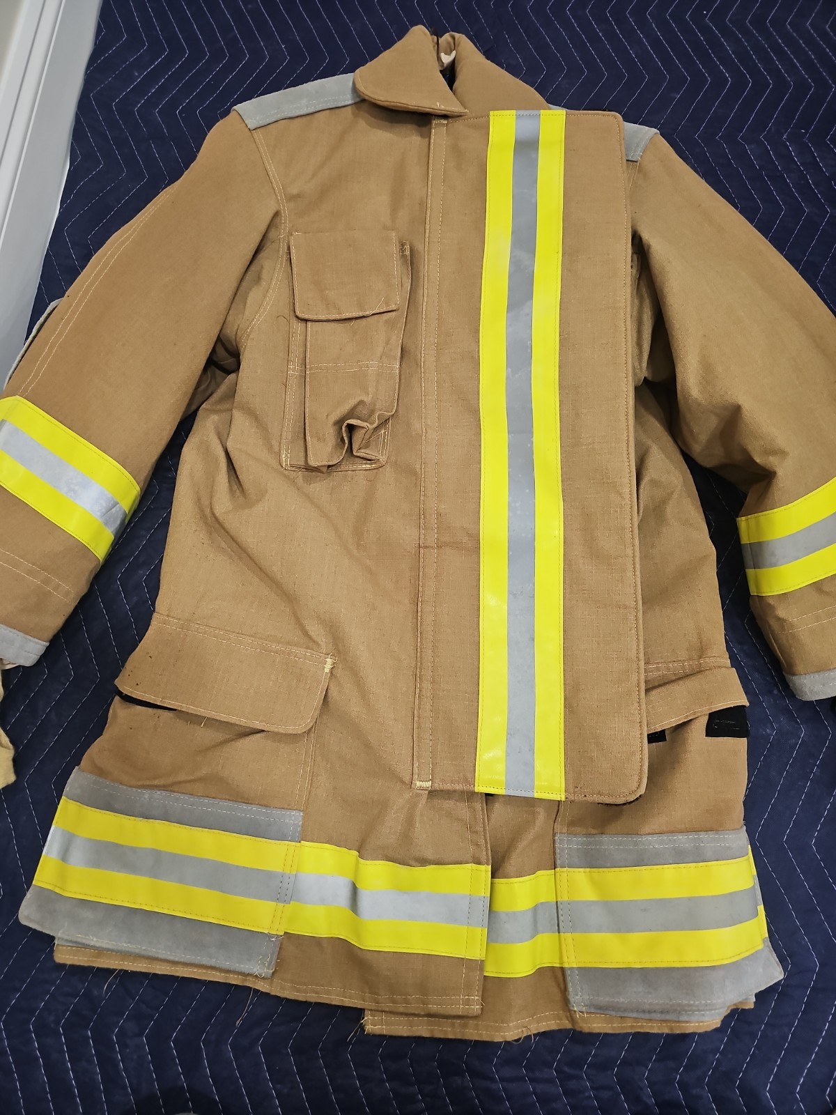Vintage Body Guard Jacket FIRE COAT USED 44 x40×33 Quaker REALLY NICE. V7 Vintage Body Guard Jacket FIRE COAT USED 44 x40×33 Quaker REALLY NICE. V7