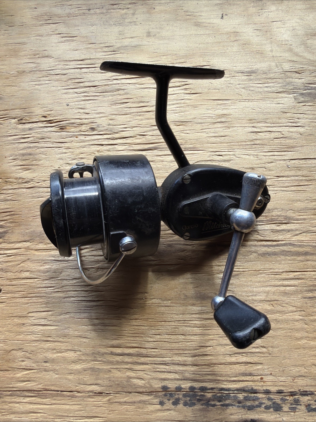 Vintage Garcia Mitchell 300 Spinning Reel Made in France Works Vintage Garcia Mitchell 300 Spinning Reel Made in France Works