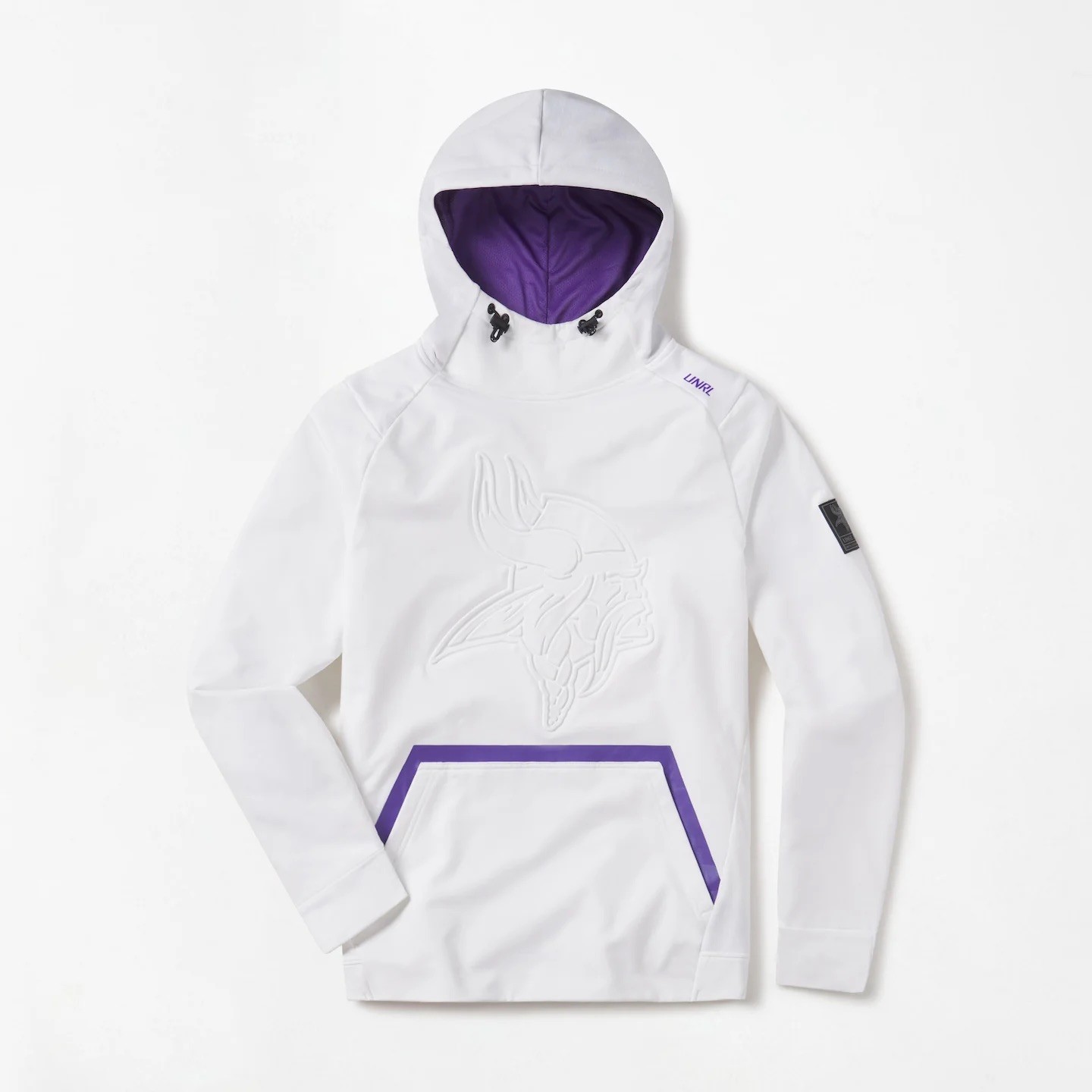 UNRL x Minnesota Vikings Vol 2 White Hoodie Size Large