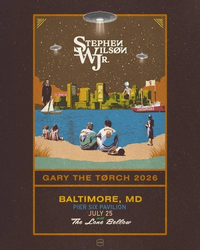 Stephen Wilson Jr Baltimore MD July 25 2026 Concert Poster