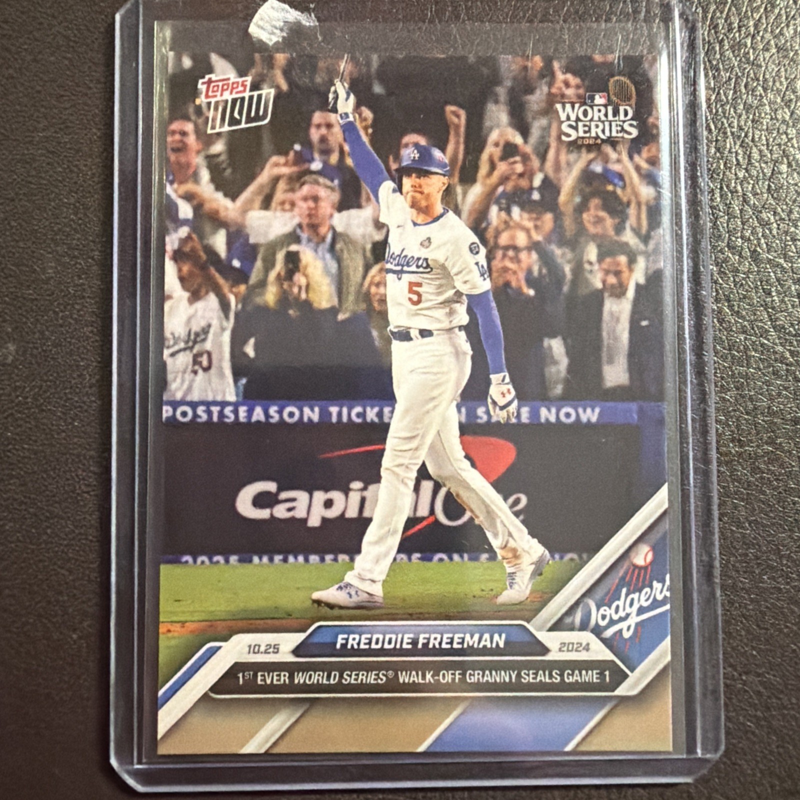 2024 Topps Now - World Series Freddie Freeman #866 /39681