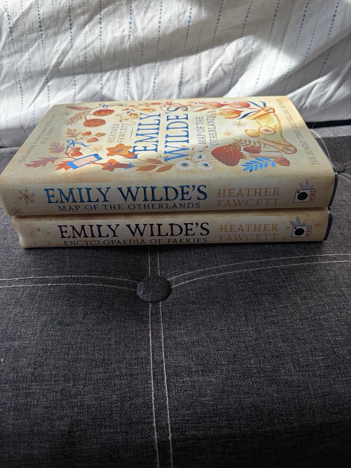 Fairyloot Emily Wilde’s Encyclopaedia of Faeries & Map of Otherlands Signed Set