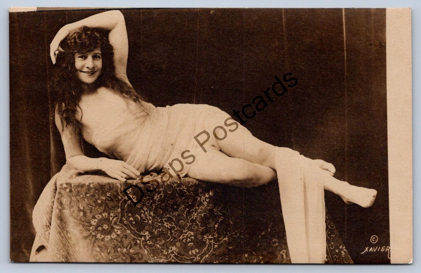 K64/ Pretty Woman Risque Non-Postcard c1920s Photograph 65