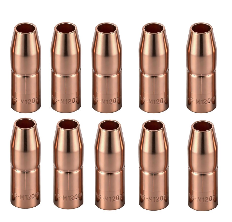 2-10PK Nozzle NS-M1200C Mig Welding Gun for Miller MDX-100 AccuLock mig gun 2-10PK Nozzle NS-M1200C Mig Welding Gun for Miller MDX-100 AccuLock mig gun