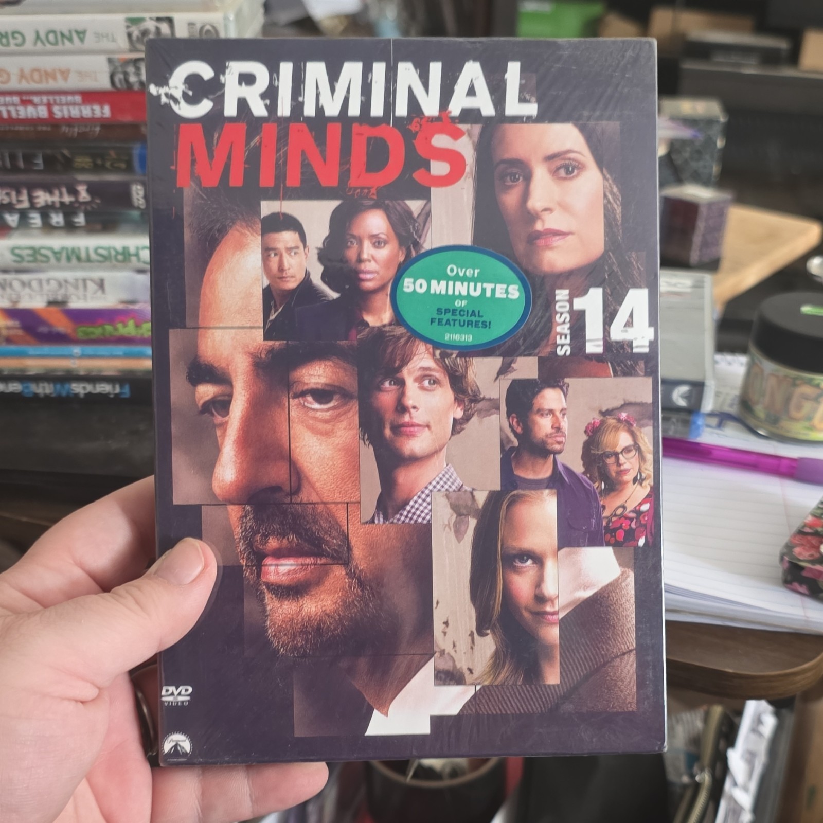 Paramount Criminal Minds Season 14 DVD TV Series Joe Mantegna Special Features