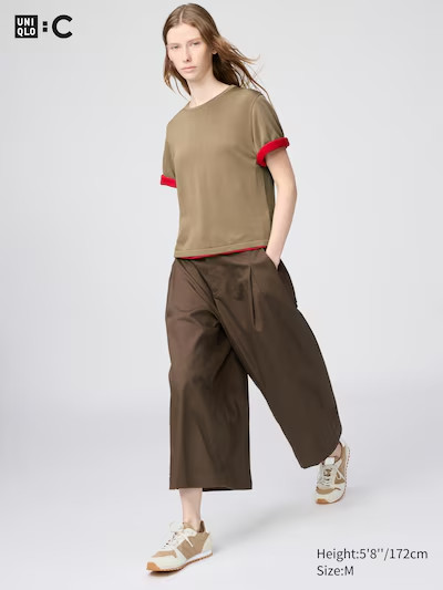 Uniqlo Women\'s Cotton Culottes | Multiple Color