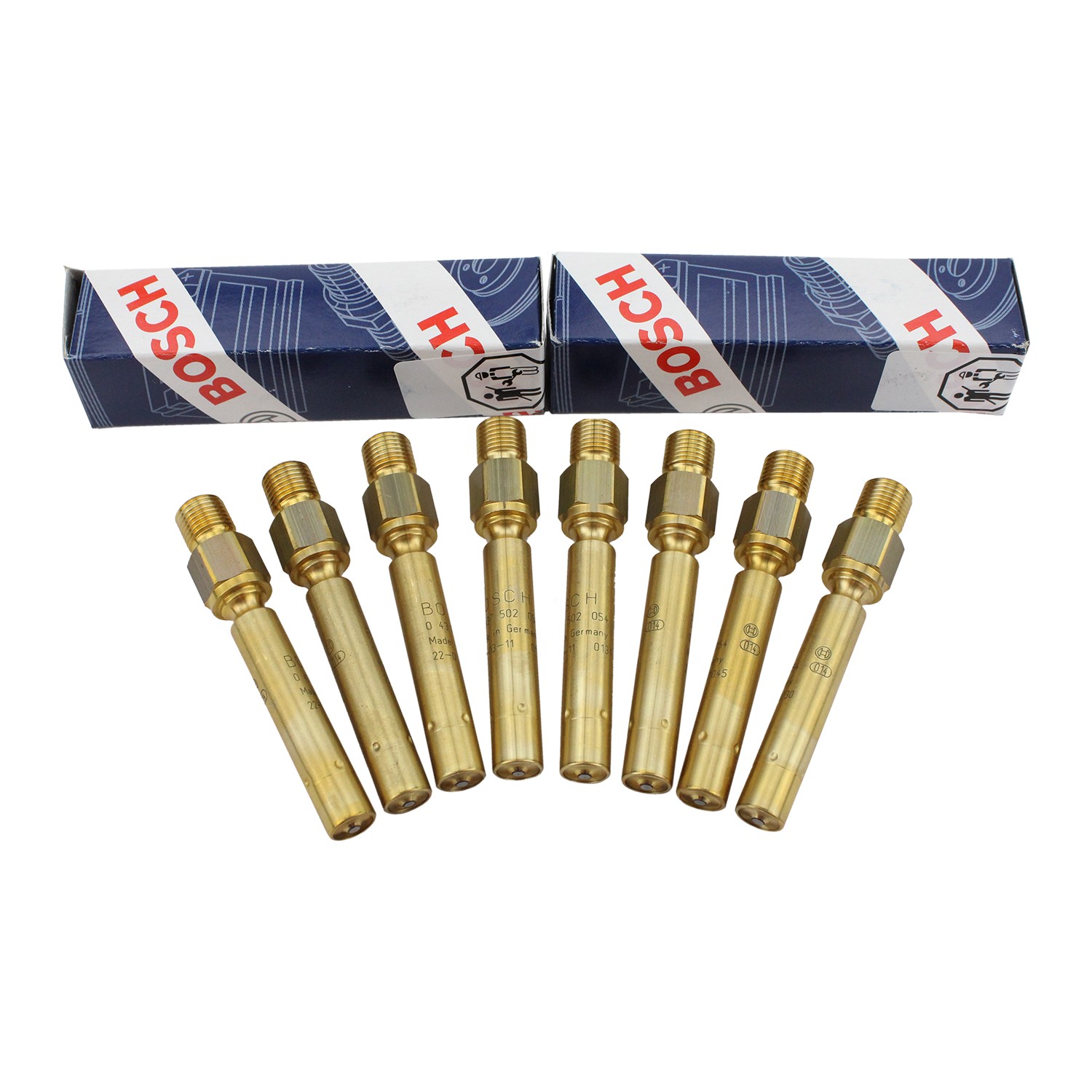 8 pcs Fuel Injector Bosch For Mercedes R107 R129 W124 300CE 560SEC 0437502054