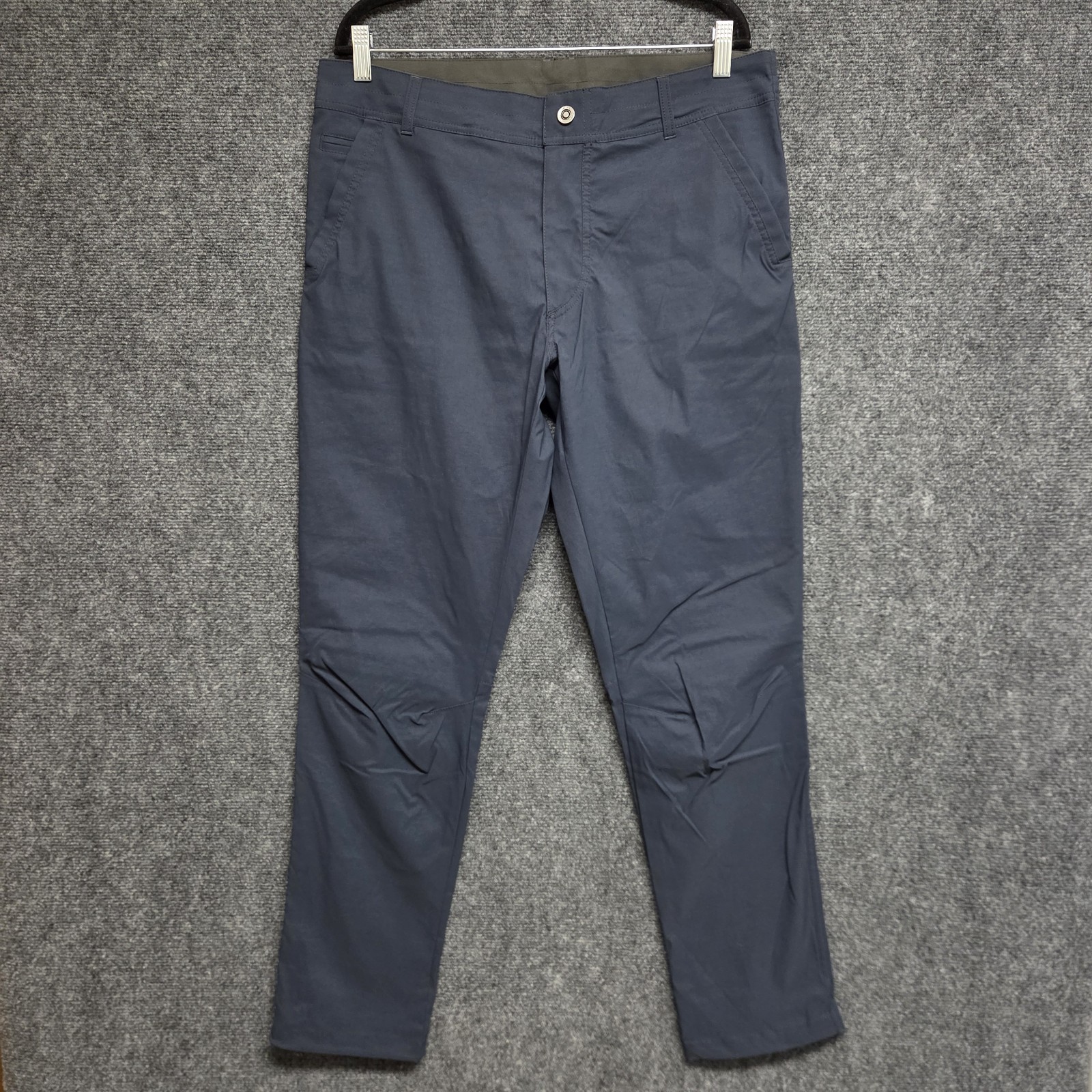 Kuhl Renegade Afire Pants Mens 35x32 Blue Chino Stretch Nylon Outdoor Hiking