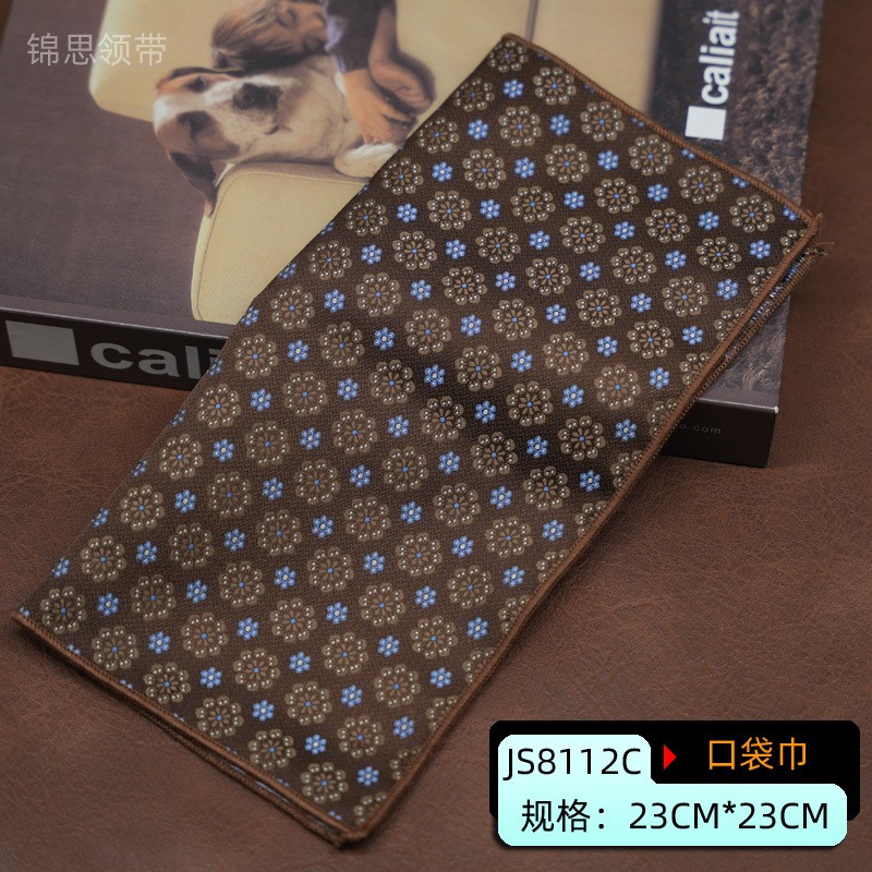 British Style Men's Suit Pocket Towel Evening Gentleman's Floral Square British Style Men's Suit Pocket Towel Evening Gentleman's Floral Square