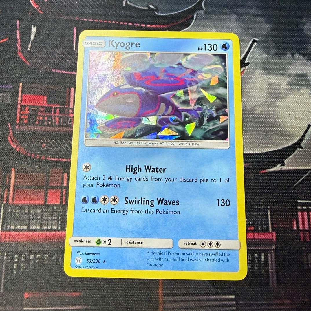 The Pokémon Company Kyogre 053/236 Deck Exclusives Cracked Ice Holo EN 130 HP