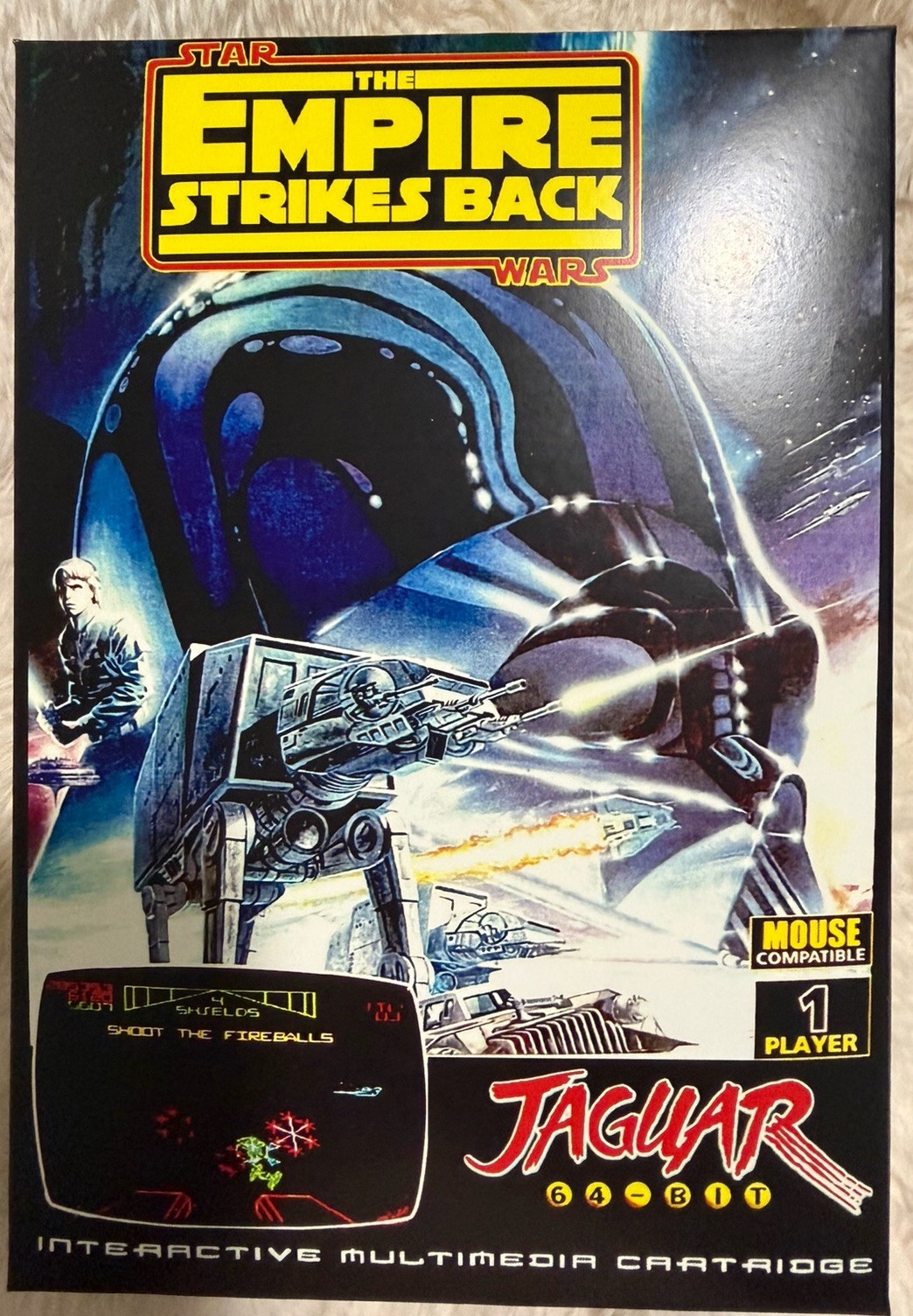 Atari Jaguar Star Wars The Empire Strikes Back Cartridge CIB Authentic