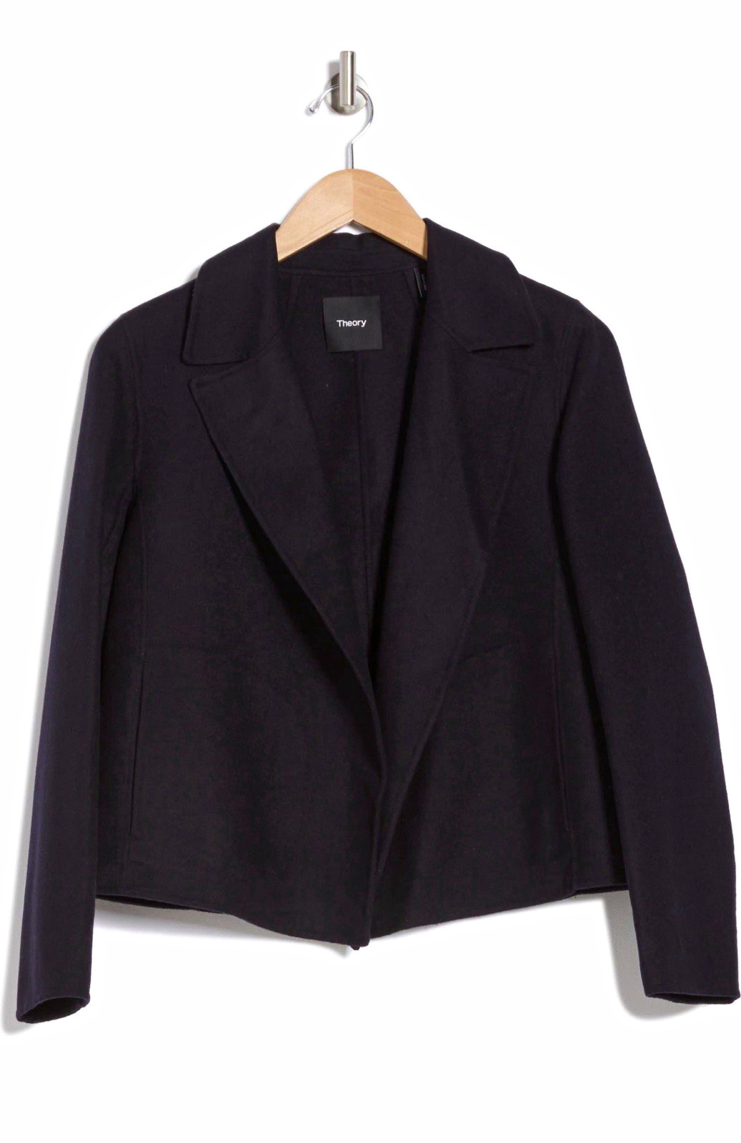 Theory Sileena S New Navy LT Divide 2 Jacket Petite PS - NWT - 