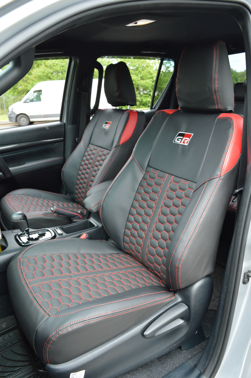 Toyota Hilux GR Custom Tailored Seat Covers AN120 8th Gen 2015 - High Quality