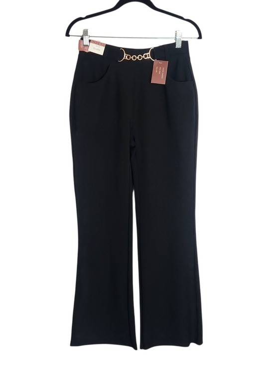 Indero Black Flare Pants NWT Size Large/XL