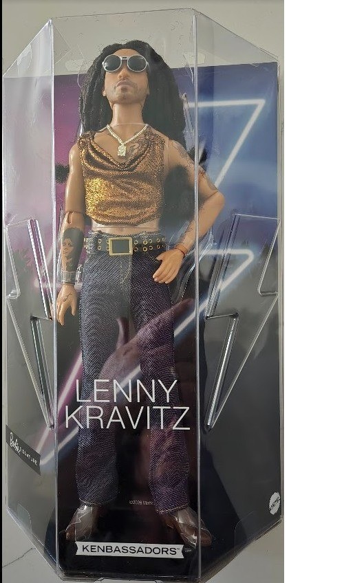 2026 Barbie Signature Lenny Kravitz Kenbassadors Ken Doll JBJ43 IN STOCK NOW
