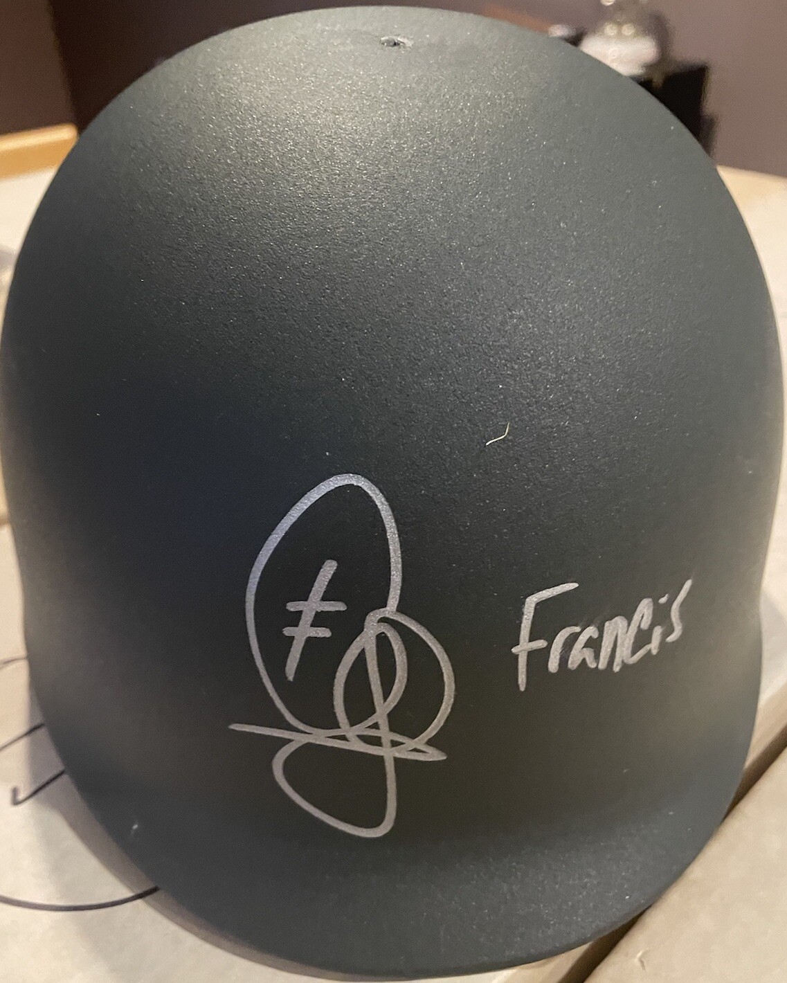 Corey Glover “Platoon” Signed Replica Movie Prop Helmet JSA Certified Corey Glover “Platoon” Signed Replica Movie Prop Helmet JSA Certified