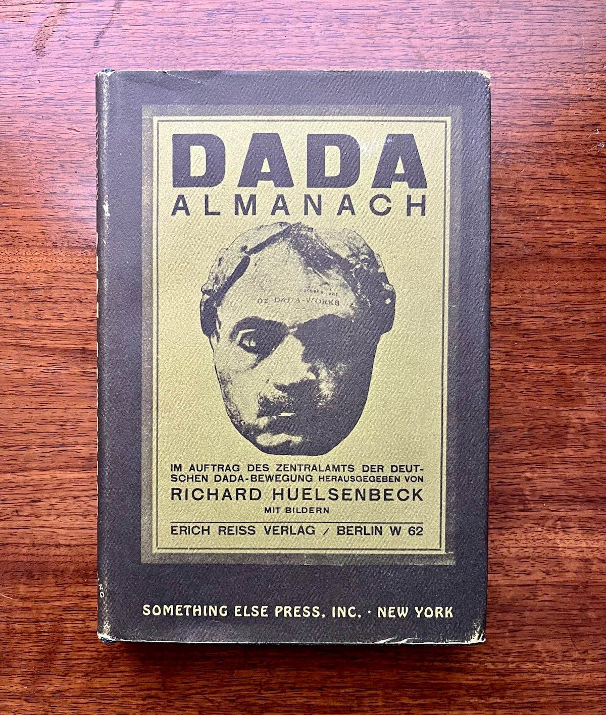 Dada Almanach Richard Huelsenbeck 1966 HC/DJ Something Else Press Dada Art