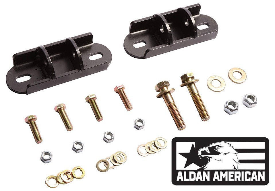 1960-70 Ford Falcon Front Lower Coilover Bracket Kit - Aldan American