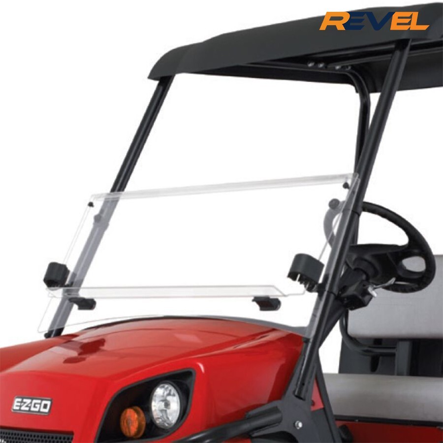 Cushman Hauler EZGO Terrain OEM Clear Windshield for 12-18 Golf Carts PN 638372