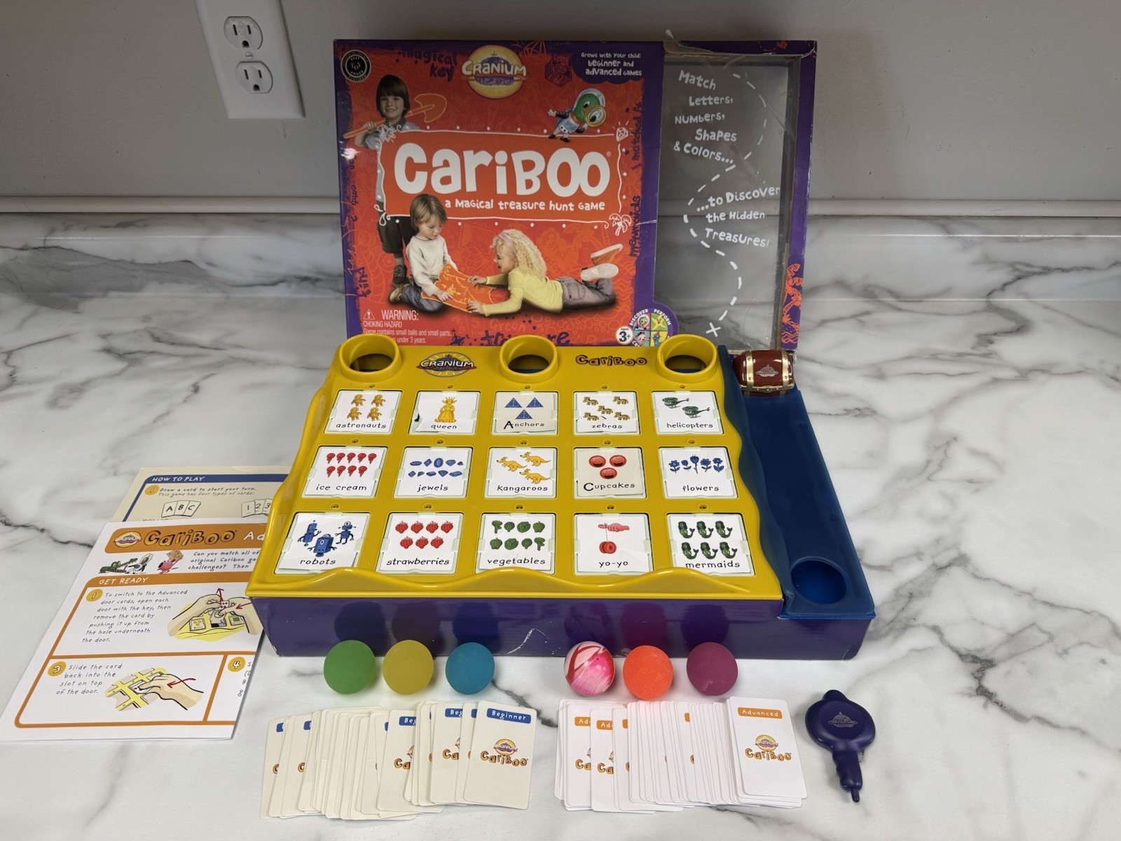 Cranium Cariboo A Magical Treasure Hunt Board Game 100% Complete