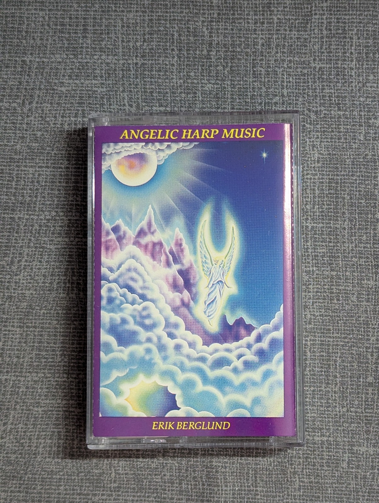 Angelic Harp Music Erik Berglund Cassette Tape New Age Instrumental Helios C-023