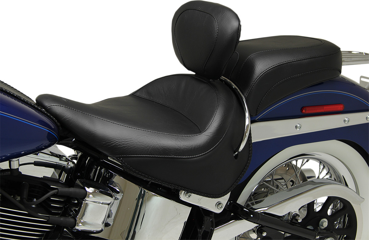 Mustang Wide Solo Seats with Removable Backrest and Rear Seats 79914