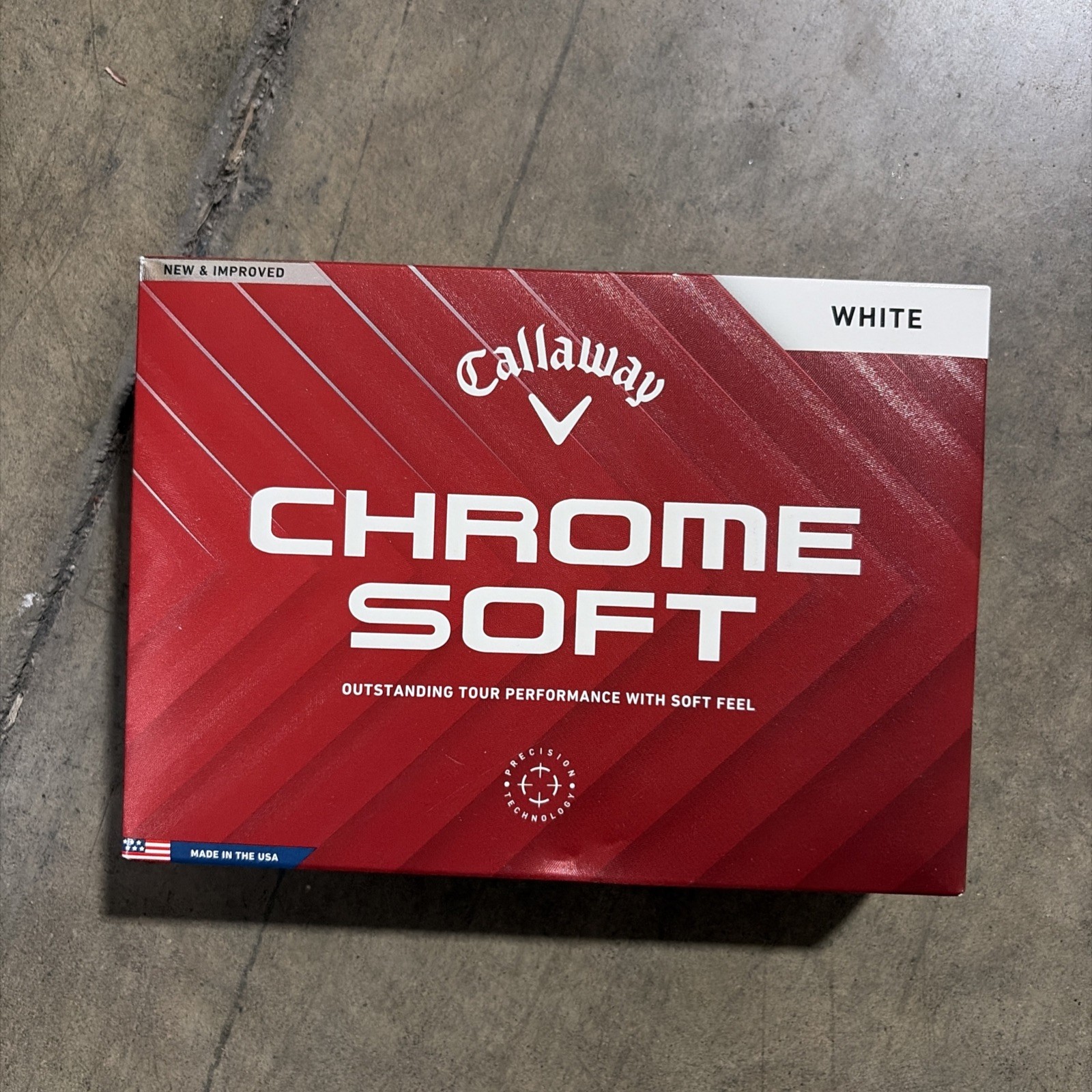 Callaway Chrome Soft Golf Balls - White - 12 Balls Callaway Chrome Soft Golf Balls - White - 12 Balls