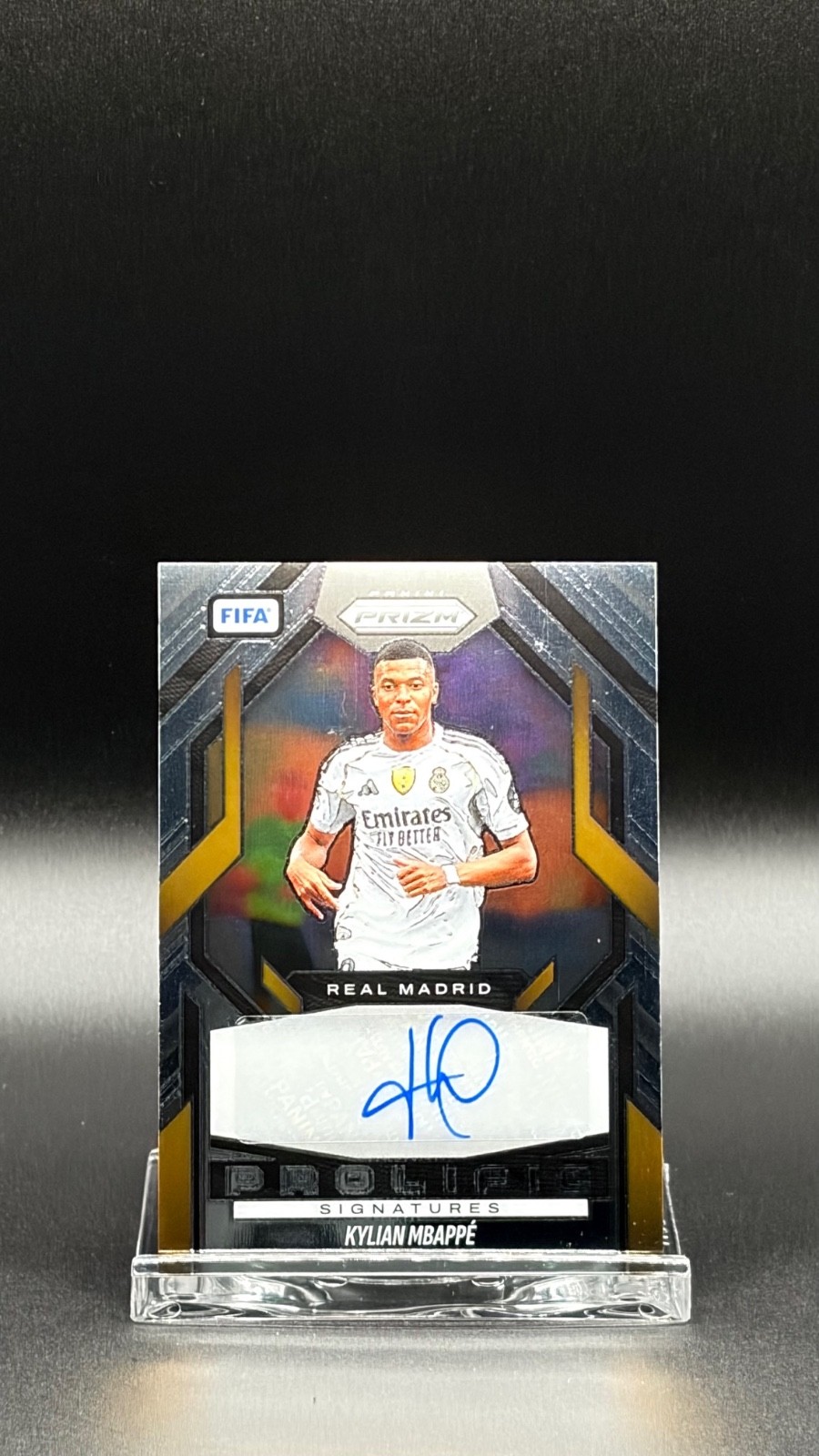 Kylian Mbappe\' SSP / 2026 Panini Real Madrid Signatures Grade Ready #PS-KM GOAT