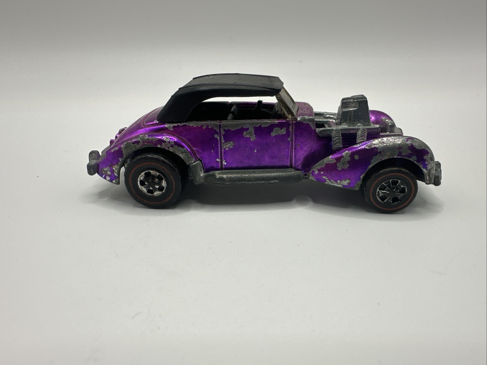 🔥 Vintage Hot Wheels Redline 1970 Purple Classic Cord (No Hood)