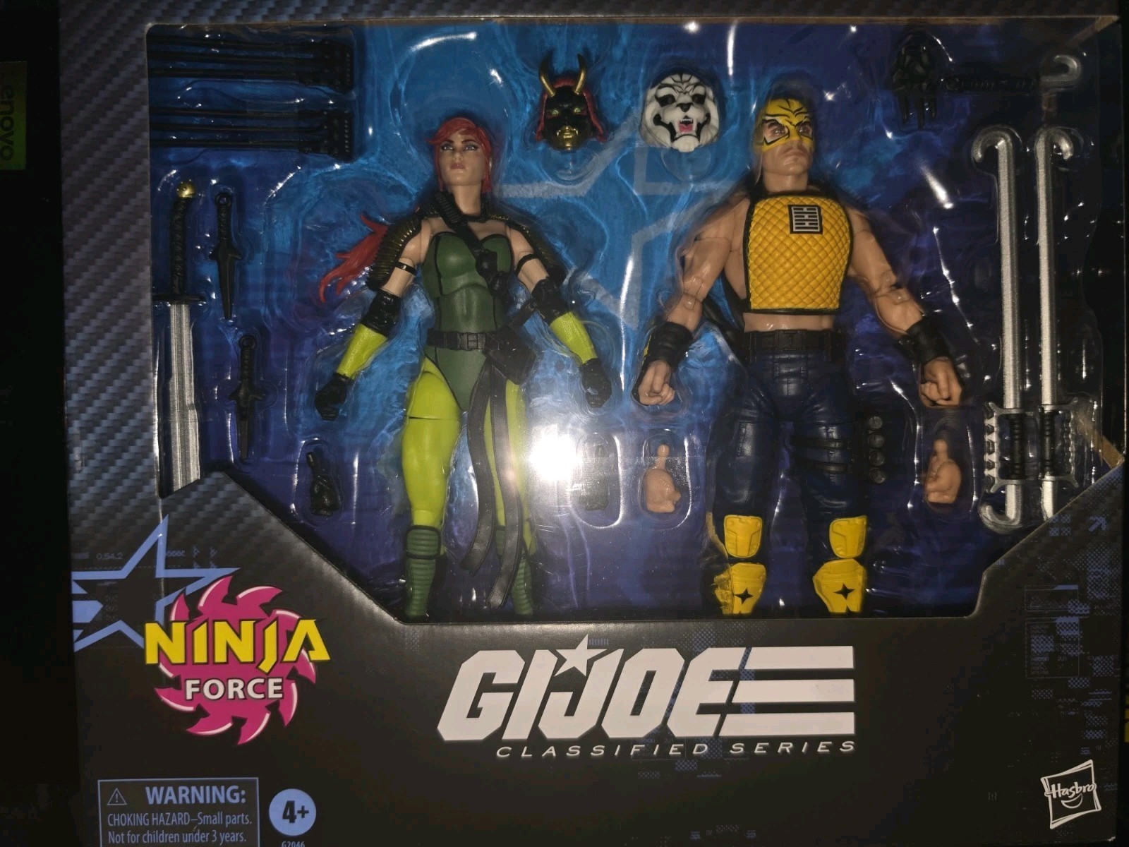 Hasbro G.I. Joe Classified Series Ninja Force Scarlett & T.J. Bang w/ Sword Hasbro G.I. Joe Classified Series Ninja Force Scarlett & T.J. Bang w/ Sword