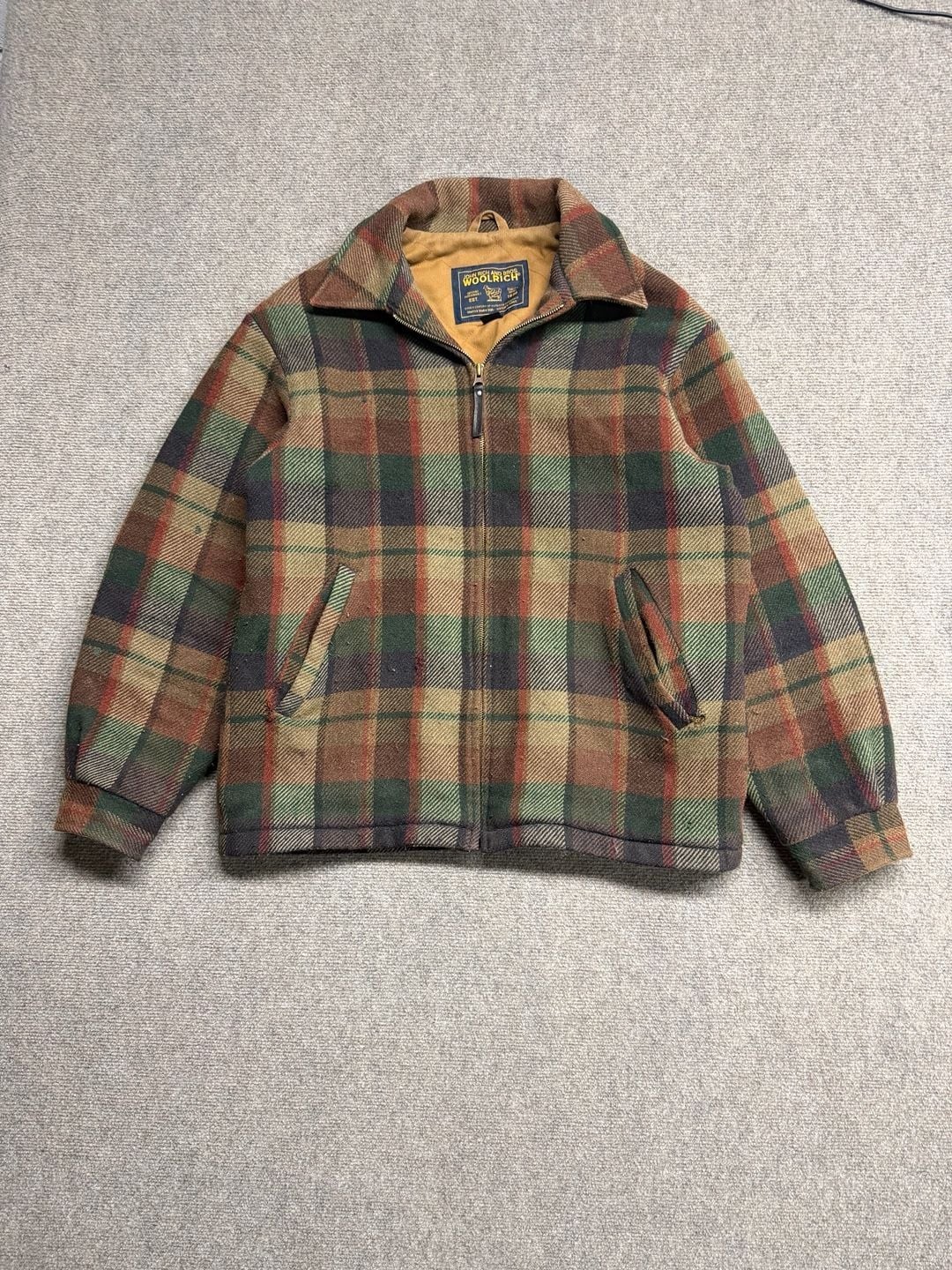 Woolrich Plaid Wool Jacket Woolrich Plaid Wool Jacket