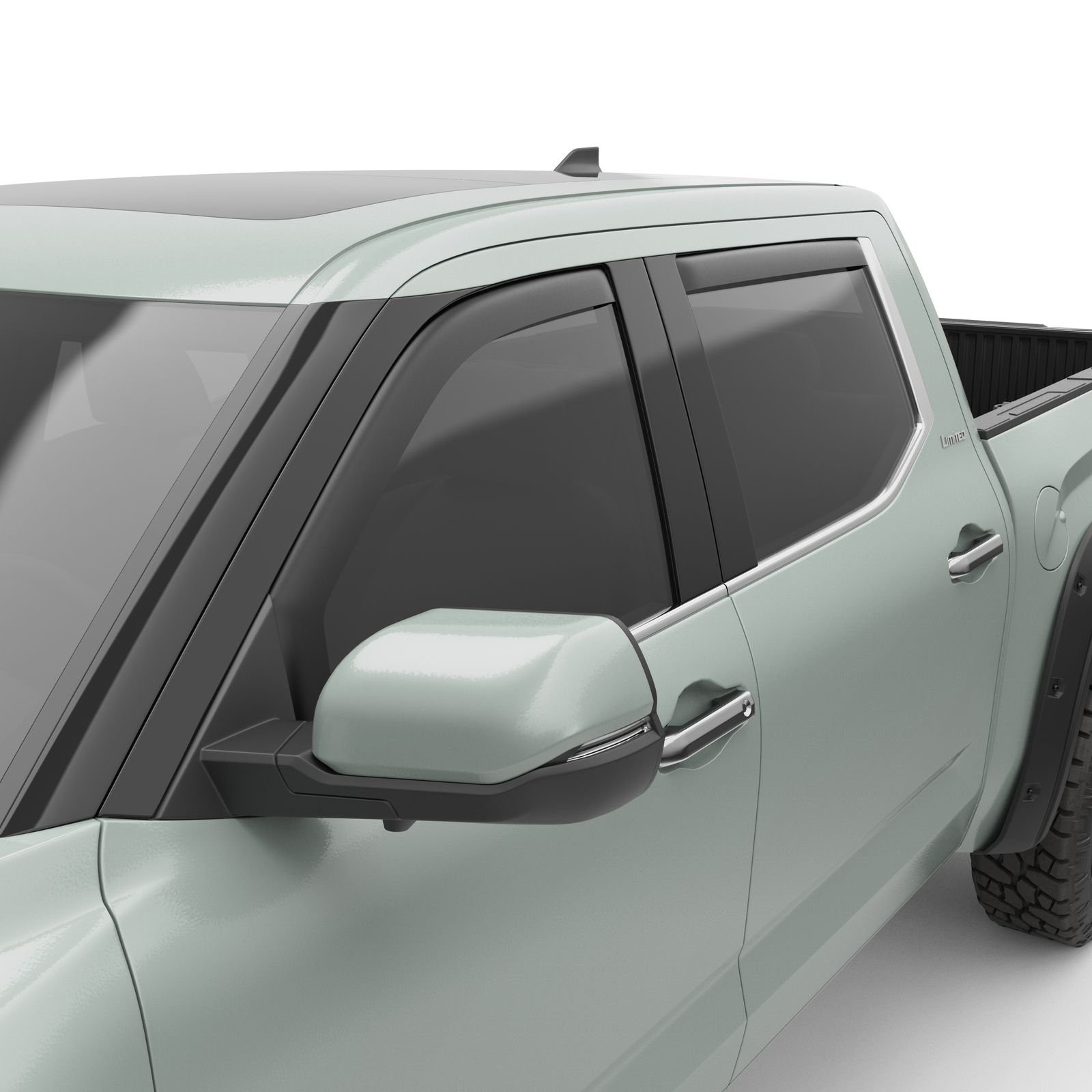 EGR 575405 In-Channel Window Vent Visors 4PC Set Matte Black 22-26 Toyota Tundra