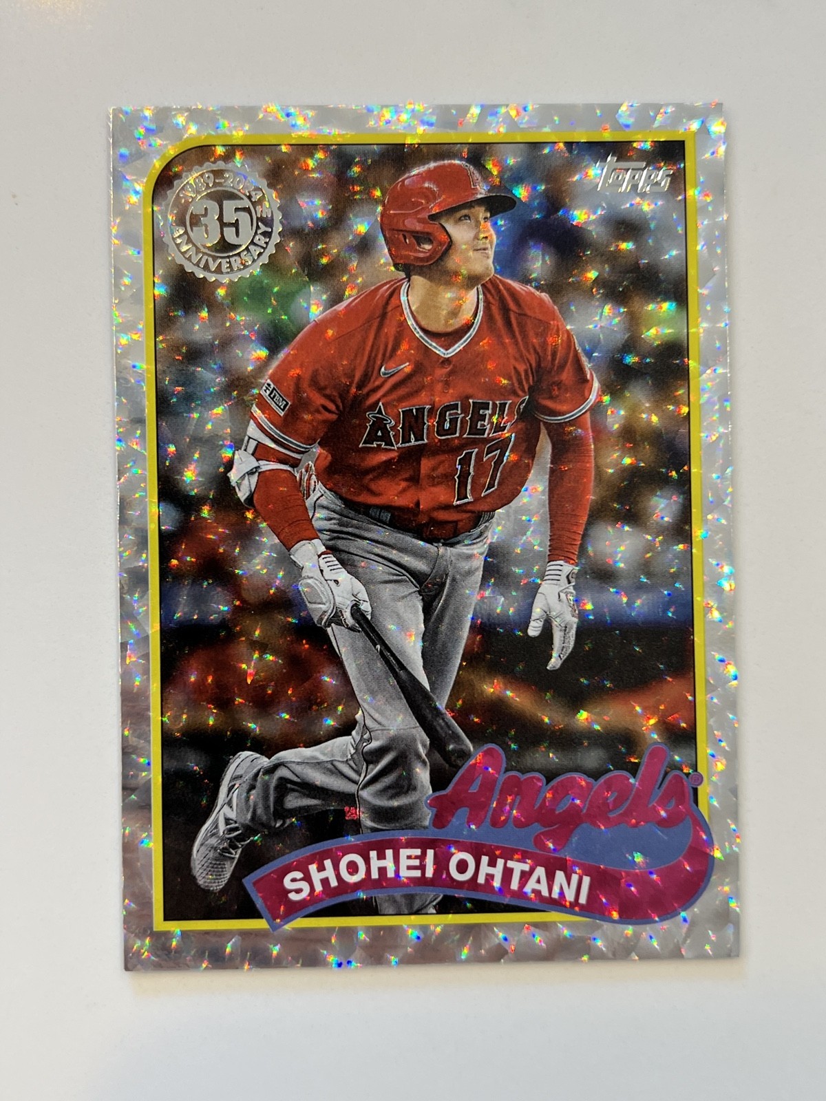2024 Topps Series 1 - 1989 Topps Baseball Foil Shohei Ohtani #89B-16 Angels 2024 Topps Series 1 - 1989 Topps Baseball Foil Shohei Ohtani #89B-16 Angels