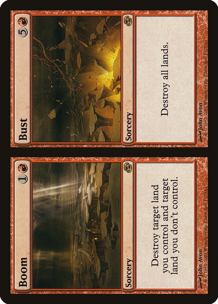Boom // Bust - 112 - NM - Planar Chaos Boom // Bust - 112 - NM - Planar Chaos