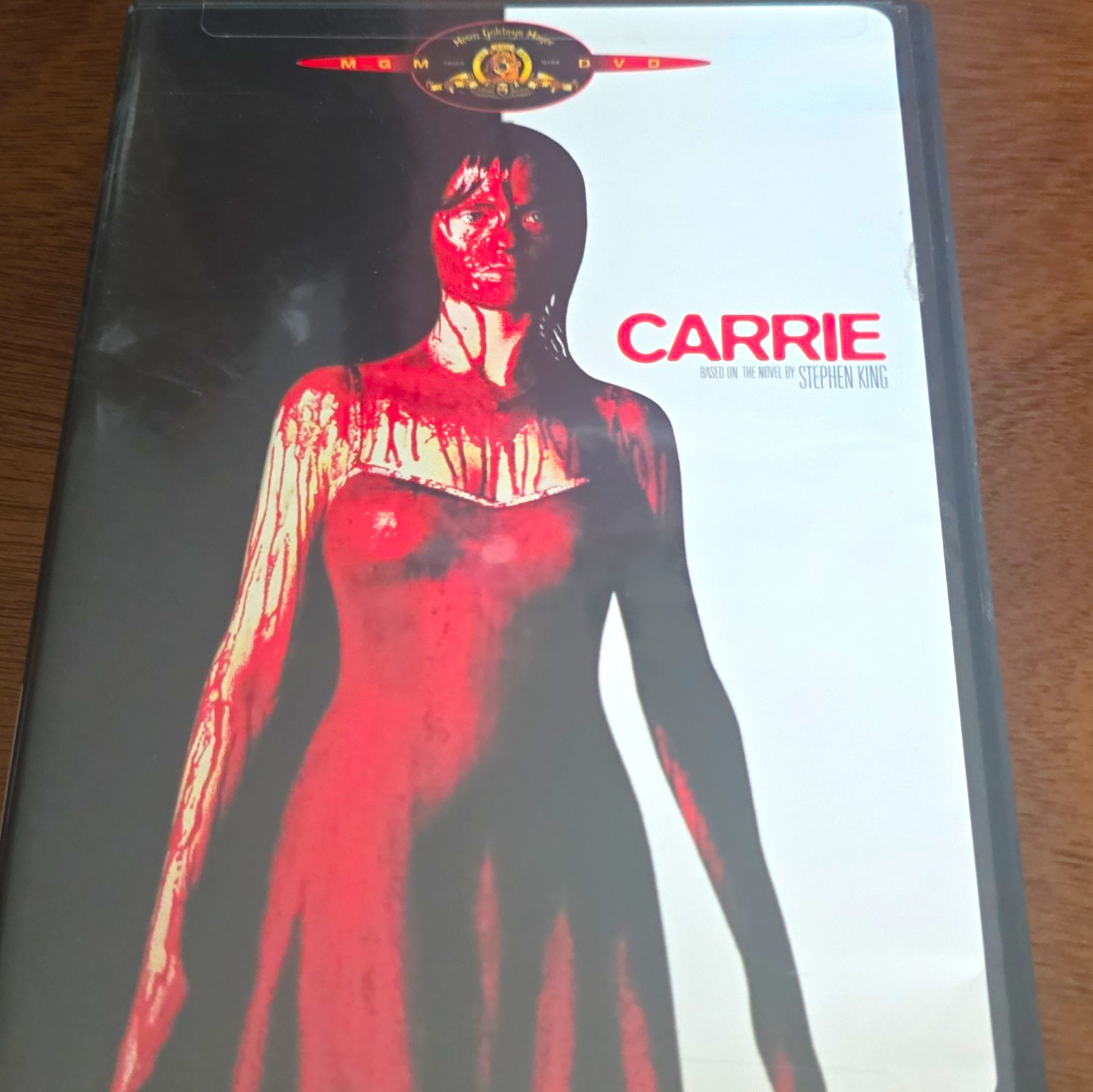 MGM Carrie DVD Movie Tall DVD Case MGM Carrie DVD Movie Tall DVD Case