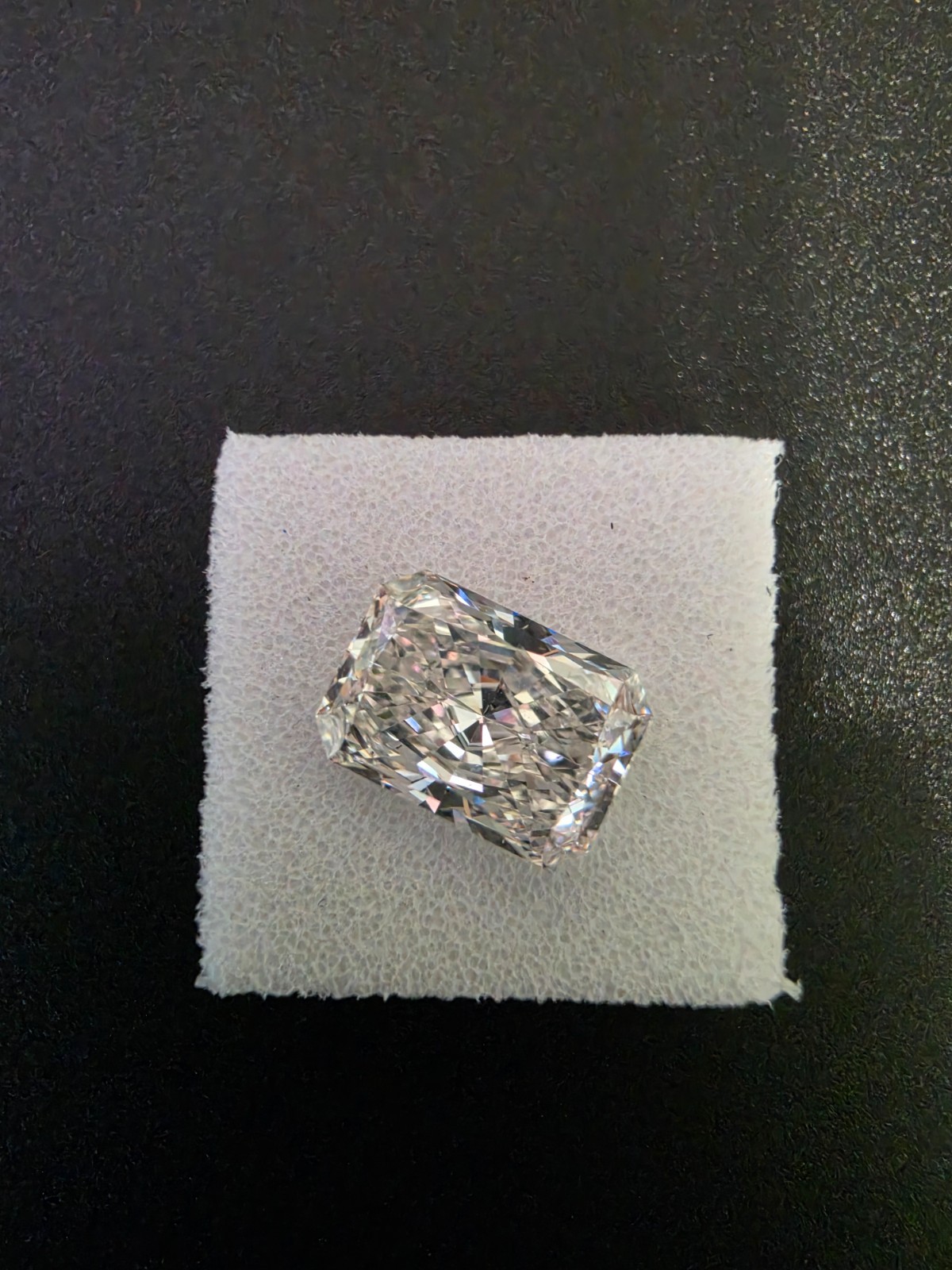 1.38 ct Radiant E color VVS2 IGI - CVD - Lab Grown Diamond 