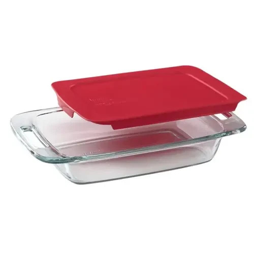 Pyrex 2qt Easy Grab 7 x 11 Glass Baking Storing Serving Dish BPA Free Lid Pyrex 2qt Easy Grab 7 x 11 Glass Baking Storing Serving Dish BPA Free Lid