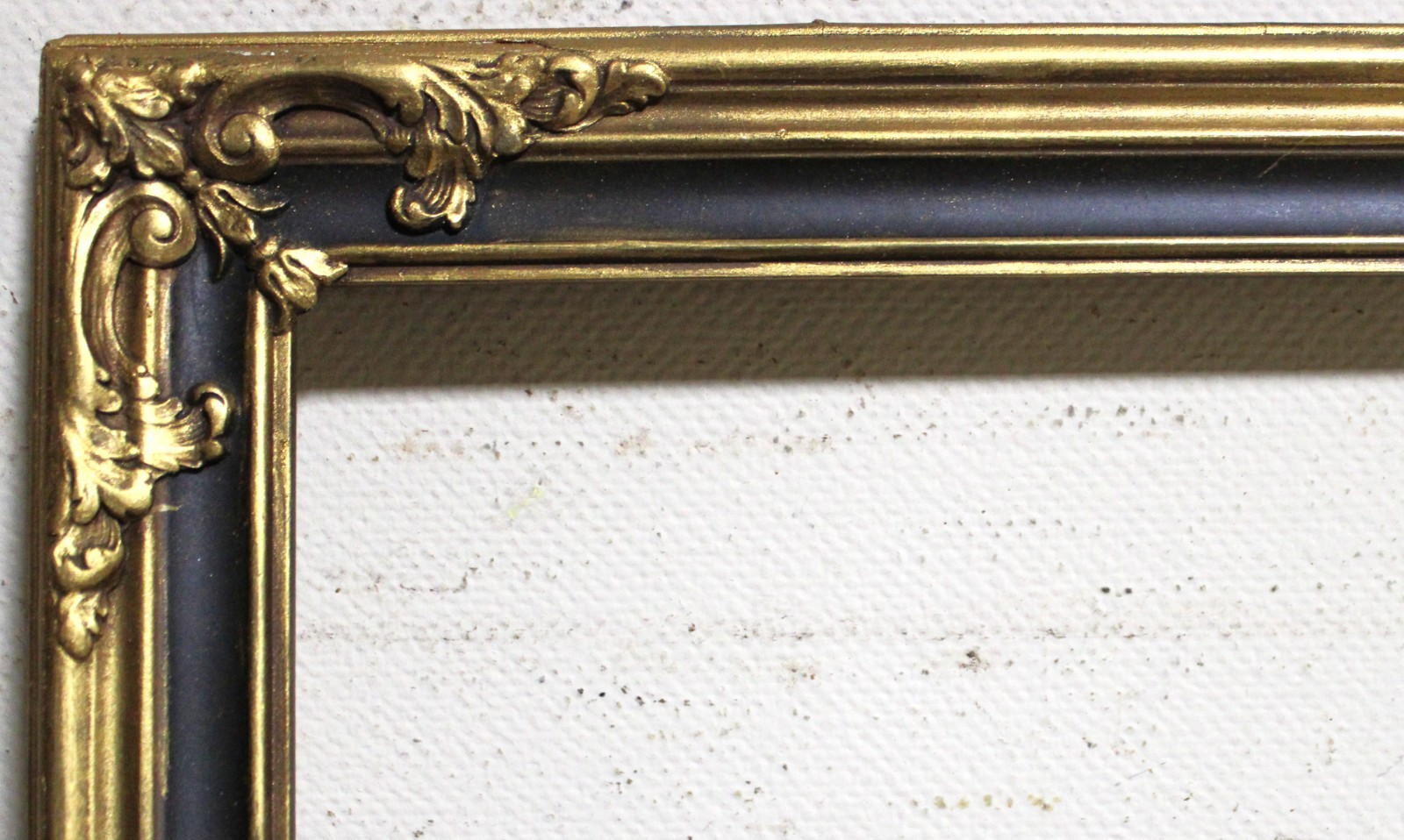 ANTIQUE FITS 16 X 21 FRENCH BAROQUE ARTS CRAFTS PICTURE FRAME ORNATE WOOD GOLD