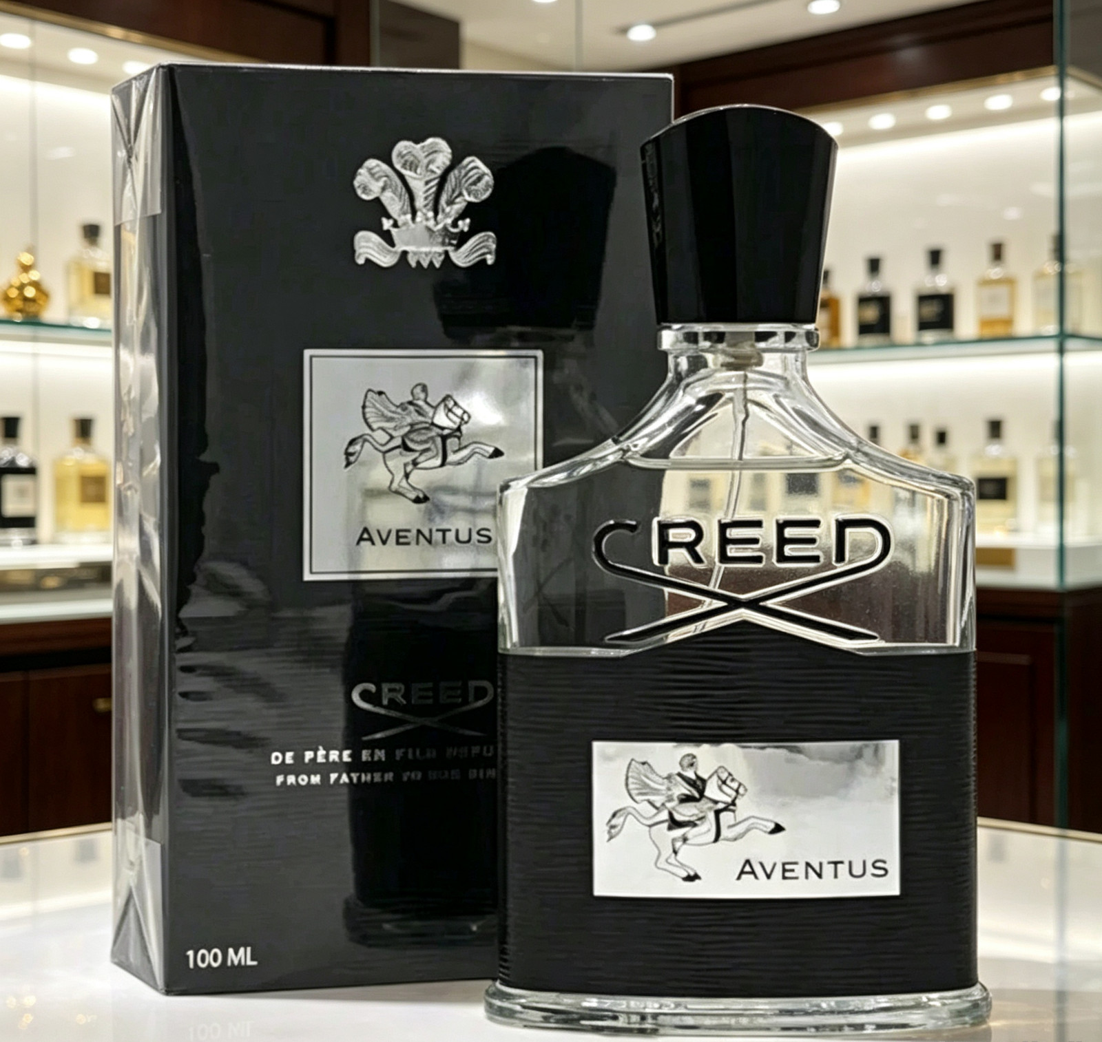 Creed Aventus Eau de Parfum 3.3oz/ 100ml Tester New /Sealed In Box🎁 Creed Aventus Eau de Parfum 3.3oz/ 100ml Tester New /Sealed In Box🎁