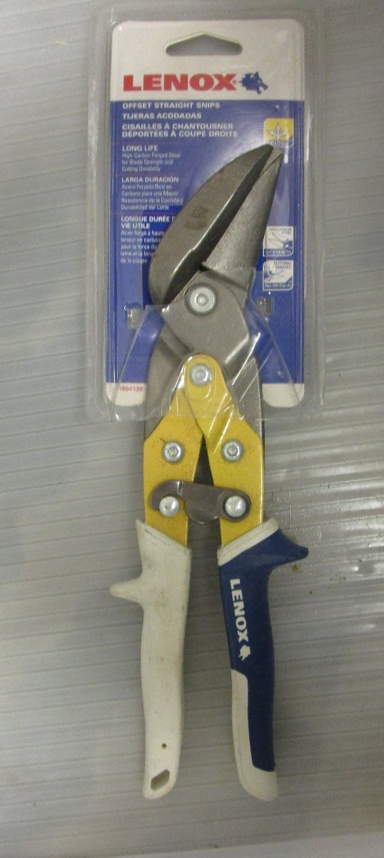 Lenox Tools Offset Straight Snips Lenox Tools Offset Straight Snips