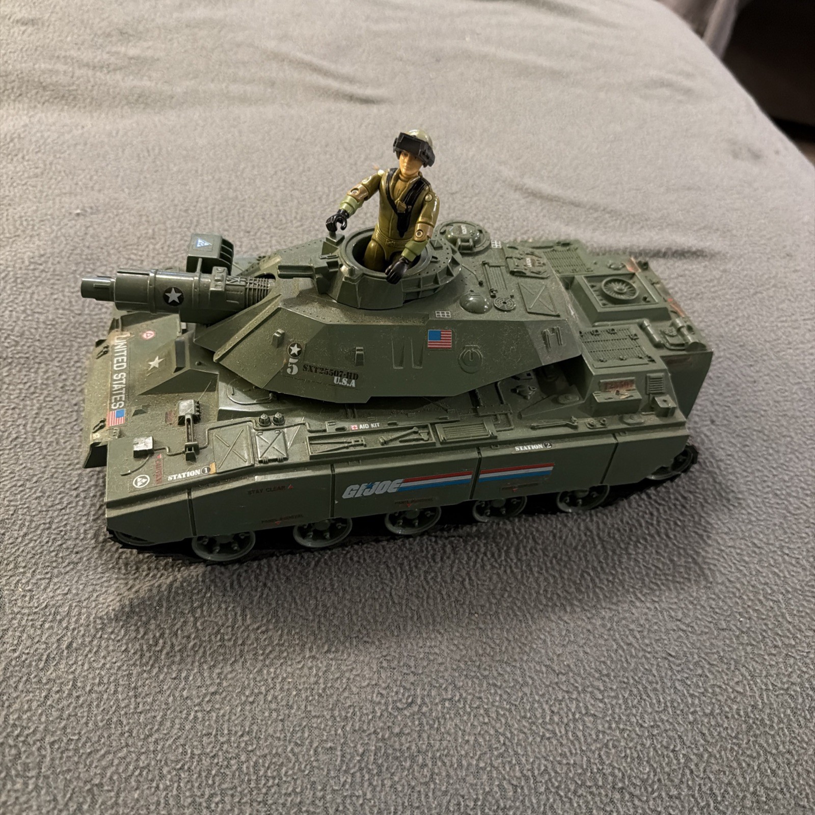 Vintage 1982 GI Joe MOBAT With Steeler Vintage 1982 GI Joe MOBAT With Steeler