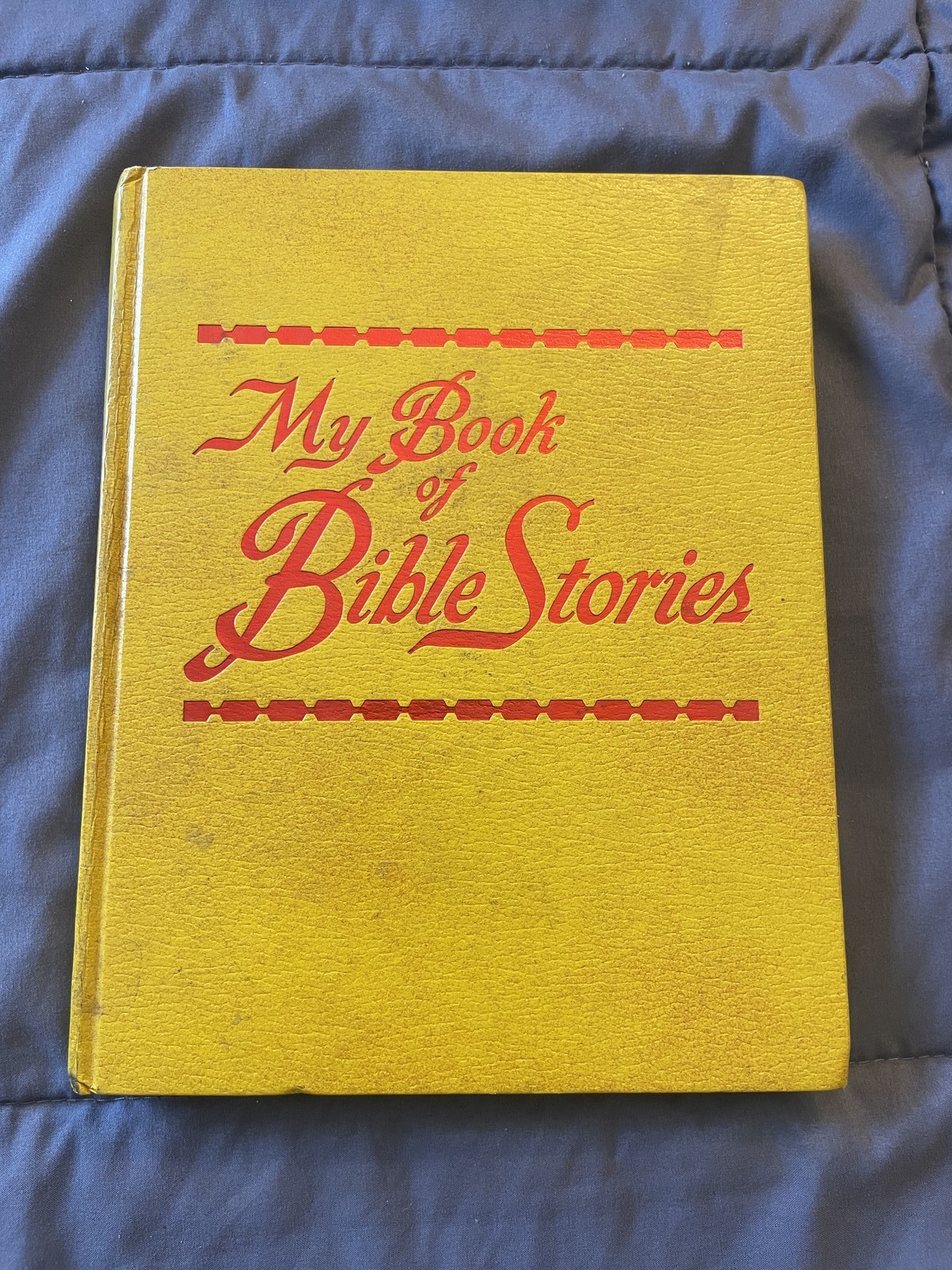 My Book of Bible Stories 1978 First Edition Hardcover Watchtower Bible Tract