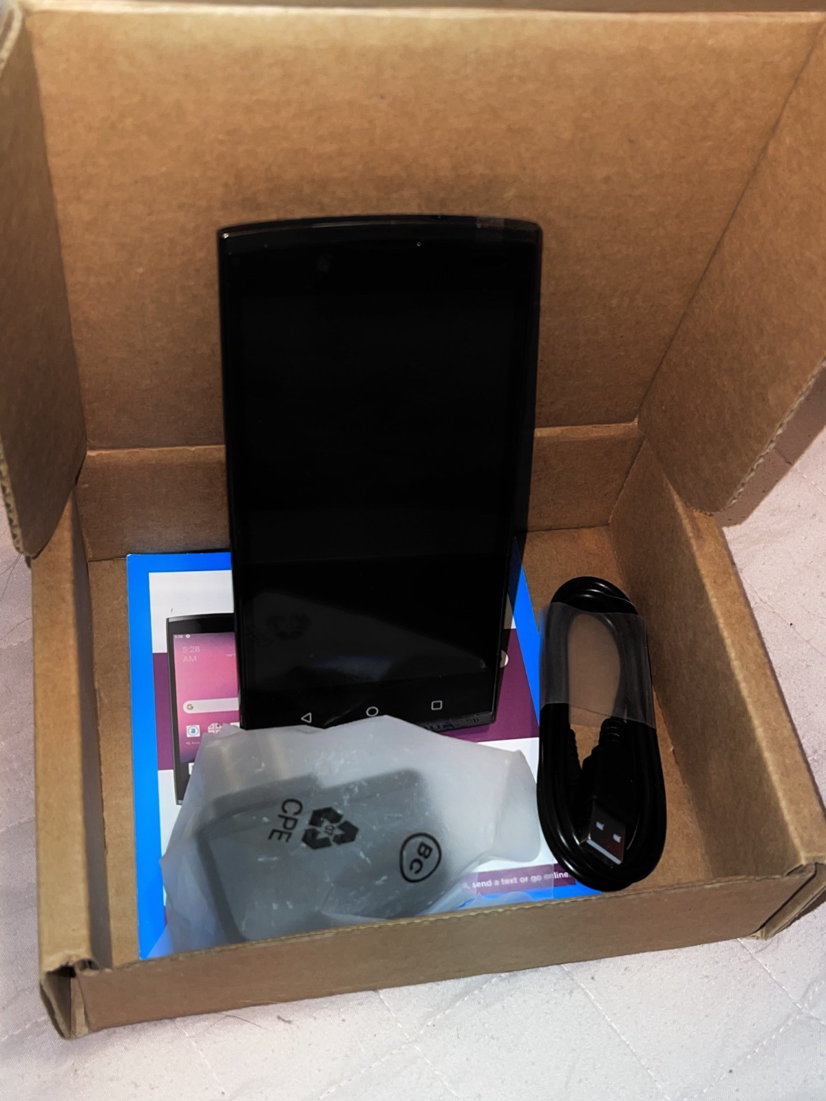 UMX U693CL Black 16GB Assurance Wireless Android Smartphone
