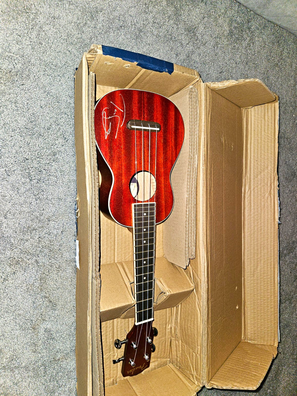 Tom Segura Signed Ukulele Tom Segura Signed Ukulele