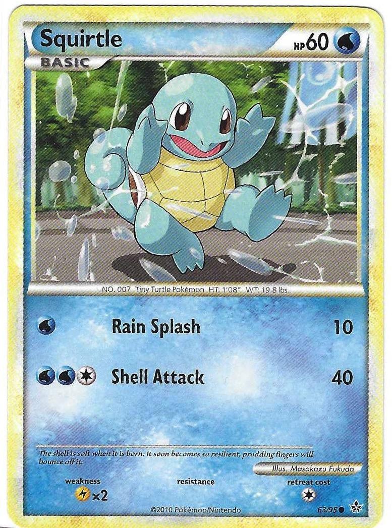 Unleashed #63/95 Squirtle