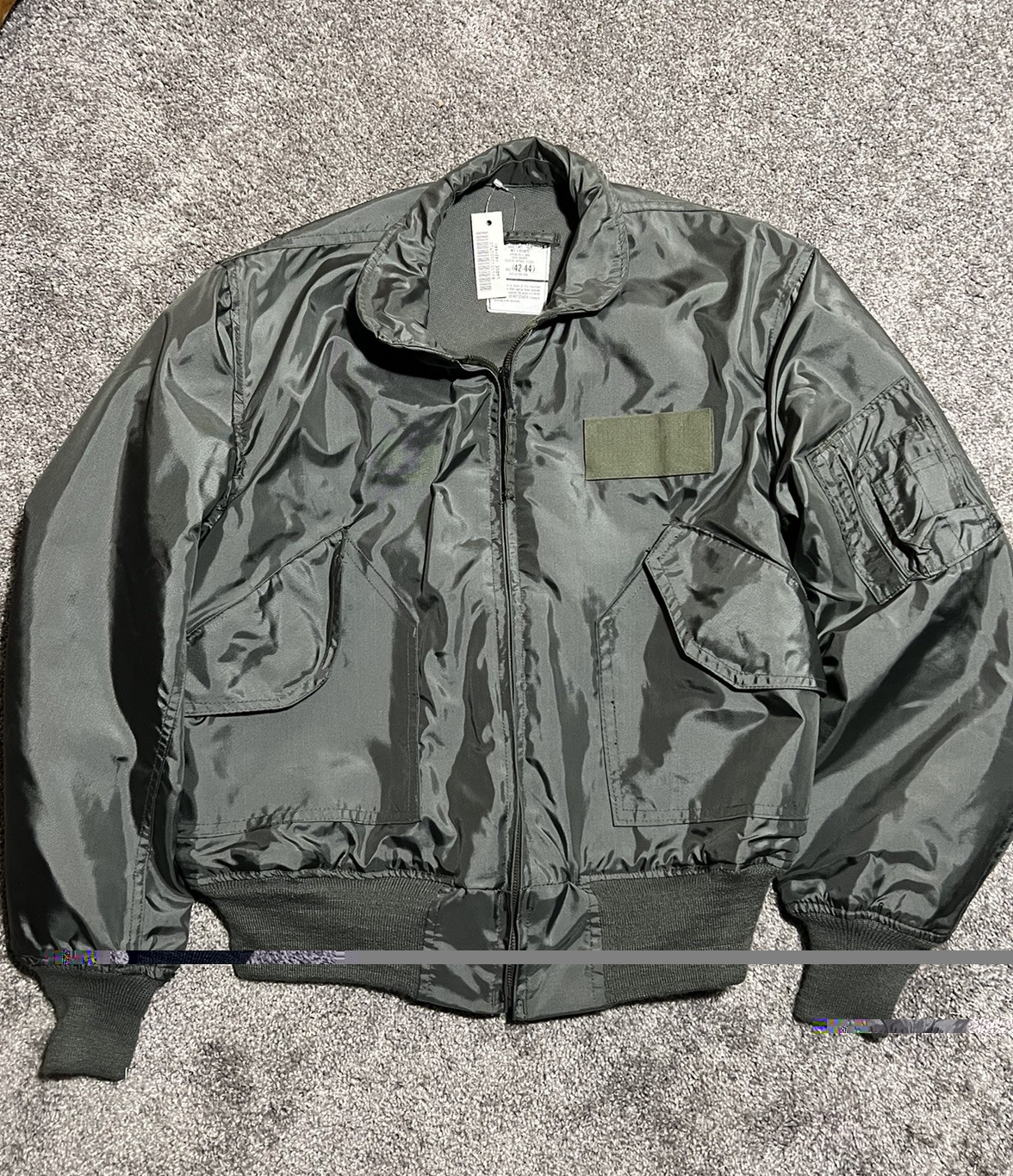 NEW Jacket Flyer's Men's Summer Flyer  CWU -36/P Mil Green  MIL-J-83382C W/ Tags