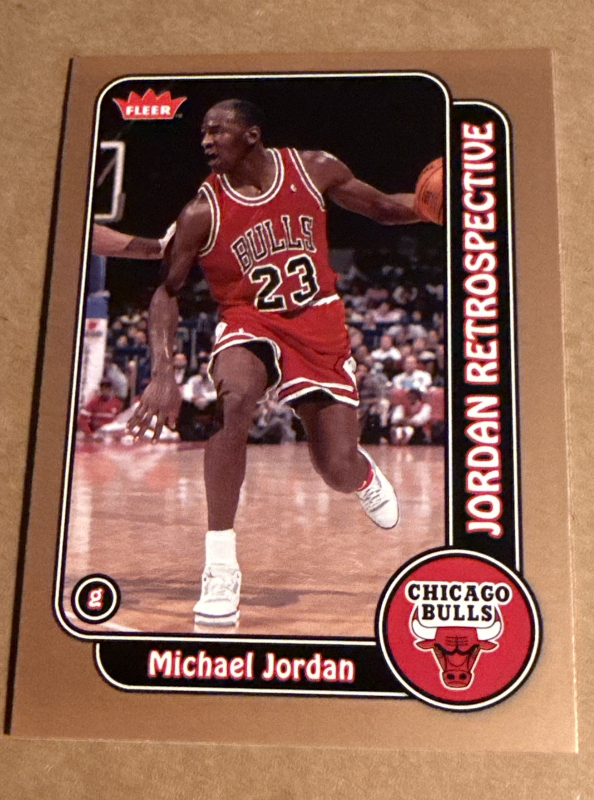 2008-09 Fleer - Michael Jordan Retrospective Michael Jordan #MJ-8 2008-09 Fleer - Michael Jordan Retrospective Michael Jordan #MJ-8